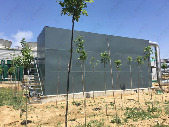 一體化凈水處理設備運行現場