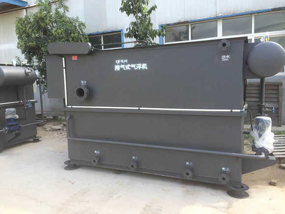 溶氣氣浮機沒有乳白色氣泡