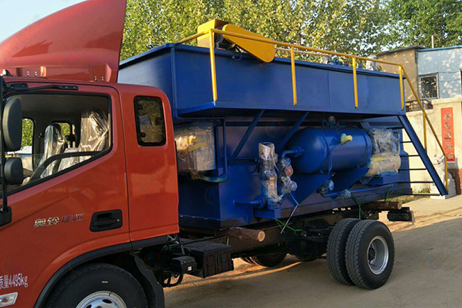 溶氣氣浮機內部結構圖